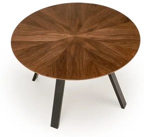 DANILO table walnut/black