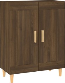 vidaXL Ντουλάπι Καφέ Δρυς 69,5 x 34 x 90 εκ. από Επεξεργασμένο Ξύλο