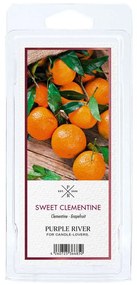 Αρωματική Μπάρα Wax Melt Sweet Clementine A1481 50gr Multi Purple River Κερί Σόγιας