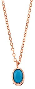Μενταγιόν Senza Silver 925 Rose Gold Plated