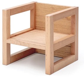 Cubotto 3 σε 1 Premium Καρεκλα Montessori Μπεζ 32x32x32cm