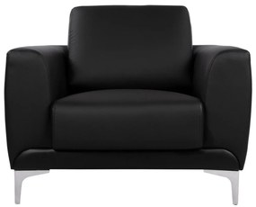 Πολυθρόνα KENZIE C3121.11 με PU Μαύρο 89x81x81 εκ. 89x81x81 εκ.