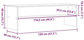 ΈΠΙΠΛΟ ΤΗΛΕΟΡΑΣΗΣ ΚΑΠΝΙΣΤΗ ΔΡΥΣ 120X40X40 ΕΚ. ΕΠΕΞ. ΞΥΛΟ 835564