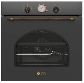 Thermogatz TGS 5580 XL Rustic Φούρνος άνω Πάγκου 60lt χωρίς Εστίες Π59.5εκ. Anth