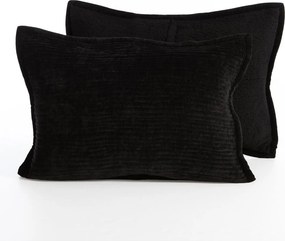 Ζεύγος Μαξιλαροθήκες (52x72) Nef-Nef Homeware Elements Brave Black
