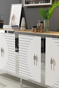 Console Tuna 180 - Sapphire Oak, White, Silver Sapphire Oak
White
Silver