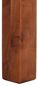 Τραπέζι κονσόλας 120x30x76 cm μασίφ ξύλο ακακίας - Καφέ
