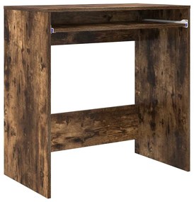 vidaXL Γραφείο Καπνιστό Δρύς 77.5 x 43 x 79 εκ. Επεξεργασμένο ξύλο