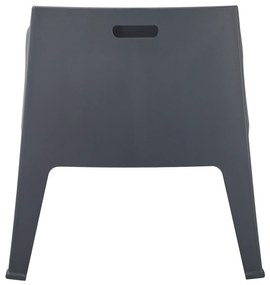 ΠΟΛΥΘΡΟΝΑ ΠΟΛΥΠΡΟΠΥΛΕΝΙΟΥ LOUNGE SLEEK HM6365.10 ΓΚΡΙ 62x68x73Υεκ.