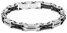 Βραχιόλι Senza Men&#039;s Steel Double Face