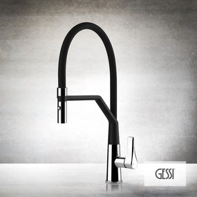 Gessi Proton 17191G Chrome - Μπαταρία Κουζίνας με Ντους