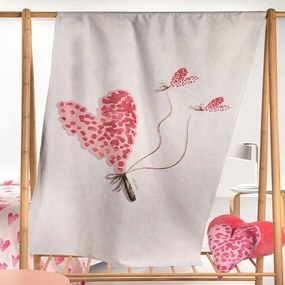 Πετσέτα Θαλάσσης Παιδική Velour Lollipop Pink Saint Clair Beach Cotton-Velor