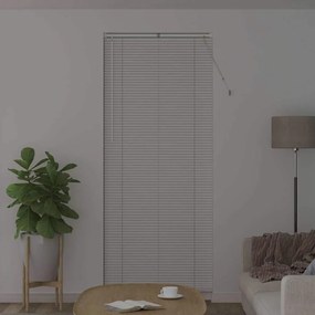 vidaXL Βενετσιάνικες Ρόδες Λευκό 220 x 95 εκ Αλουμίνιο