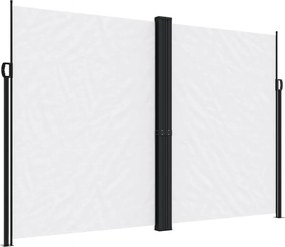vidaXL Σκίαστρο Πλαϊνό Συρόμενο Λευκό 220 x 1000 εκ.