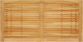 vidaXL Σετ Τραπεζαρίας Κήπου 7 Τεμαχίων Καφέ