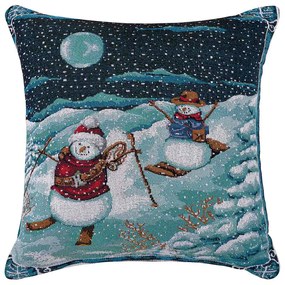 Χριστουγεννιάτικη Μαξιλαροθήκη (45x45) Silk Fashion Xmaspillow1