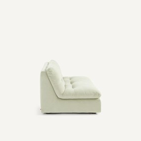 Καναπές σύνθεσης 3 θέσεων από βελούδο stonewashed, Giuliano