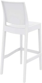 Σκαμπό Μπαρ Maya 75 White