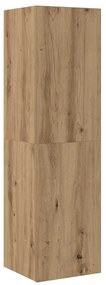 vidaXL Ντουλάπι τηλεόρασης Artisan Oak 30,5x30x110 cm Ξύλινη κατασκευή