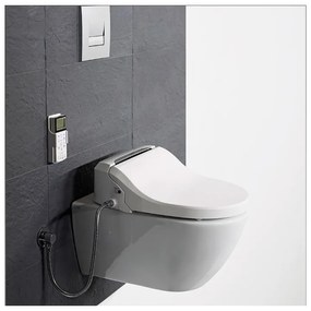 USPA PLUS 6035RU Ηλεκτρονικό Καπάκι Λεκάνης soft close White 38,8 x 50,4 x 14,4 εκ