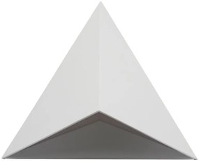 Φωτιστικό LED Επιτοίχιο Αλουμινίου Τριγωνικό Μονής Κατεύθυνσης CCT 3000K/4000K/6000K 12W 230V Lumen-3-990-Λευκό 3-990