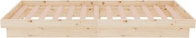 vidaXL Πλαίσιο Κρεβατιού 75 x 190 εκ. από Μασίφ Ξύλο Small Single