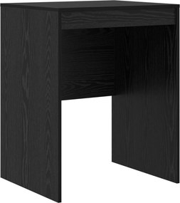 vidaXL Γραφείο με συρτάρι με ράφι με αποθήκευση 2 pcs Μαύρη Οξυά