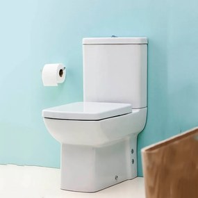 Creavit Quadro 3600 BTW White - Λεκάνη με Καζανάκι