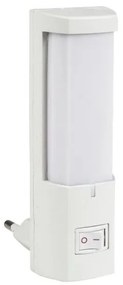Φωτιστικό Νυκτός LED 1W Λευκό Διακόπτης 6253 Spotlight 6253 Λευκό