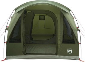 vidaXL Σκηνή τούνελ Λαδί 400 x 260 x 200 εκ Πολυεστέρας και Χάλυβας
