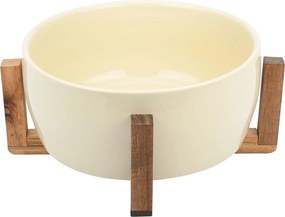 Σαλατιέρα Με Βάση (Φ28x12.5) Estia Allure Ivory 01-25014