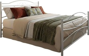 Κρεβάτι Ramon-150x200-Λευκό-Με ποδαρικό