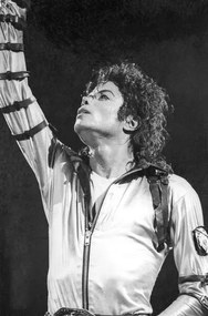 Φωτογραφία Michael Jackson on stage in Nice, French Riviera, August 1988, .