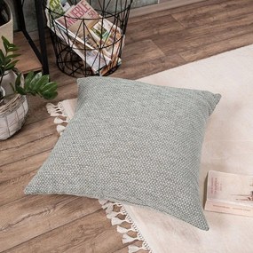 Μαξιλάρι Διακοσμητικό (Με Γέμιση) Utah 13 Mint Teoran 65Χ65 Acrylic,Cotton,Polyester