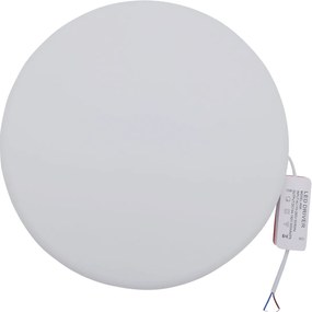 Εξωτερικό Πλαστικό LED Panel Χωρίς Πλαίσιο 48W Ψυχρό Λευκό Φως