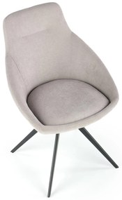 K431 chair color: light grey DIOMMI V-CH-K/431-KR-J.POPIEL