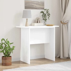 vidaXL Τραπέζι κονσόλας Λευκό 93 x 40 x 75 εκ Επεξεργασμένο ξύλο