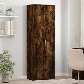 vidaXL Ντουλάπα Καπνιστή δρυς 60 x 35 x 180 εκ. από Επεξ. Ξύλο