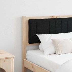 vidaXL Ταπετσαρισμένο κεφαλάρι Καφέ 180 cm Στερεά ξυλεία πεύκου