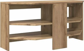 vidaXL ΓωνιακήΒάσηΤηλεόρασης 102 x 41 x 45 cm Artisan Oak