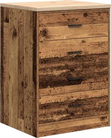 vidaXL ντουλάπι αποθήκευσης γκαράζ 60x51x85 εκ μασίφ ξύλο πεύκο