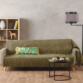 Ριχτάρι Tessuto 21 Olive Kentia Διθέσιο 180x250cm Ακρυλικό,Βαμβάκι, Polyester