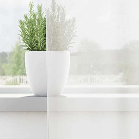 vidaXL Κουρτίνες Voile με βρόχους 2 τεμάχια Λευκό 140x140 cm