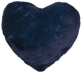 Amo la Casa Μαξιλαράκι Διακόσμησης Super Soft Fur 40x40 - Blue Heart