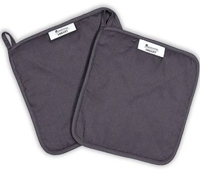 Πιάστρα Κουζίνας (Σετ 2 Τμχ) Smart BGEU004178 Grey Bergner Fabric
