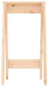 vidaXL Σκαμπό 2 τεμ. 40 x 40 x 75 εκ. από Μασίφ Ξύλο Πεύκου