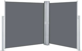 vidaXL Σκίαστρο Πλαϊνό Συρόμενο Ανθρακί 140 x 600 εκ.