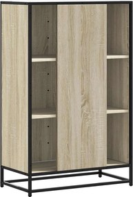 vidaXL Ντουλάπι Δρυς sonoma 68x35x106,5 cm Επεξεργασμένο Ξύλο μέταλλο