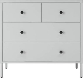 Συρταριέρα μεταλλική Nextdeco με 4 συρτάρια Υ82x83x40εκ.