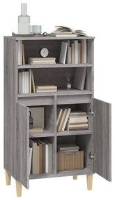 vidaXL Ντουλάπι Γκρι Sonoma 60 x 36 x 110 εκ. από Επεξεργασμένο Ξύλο